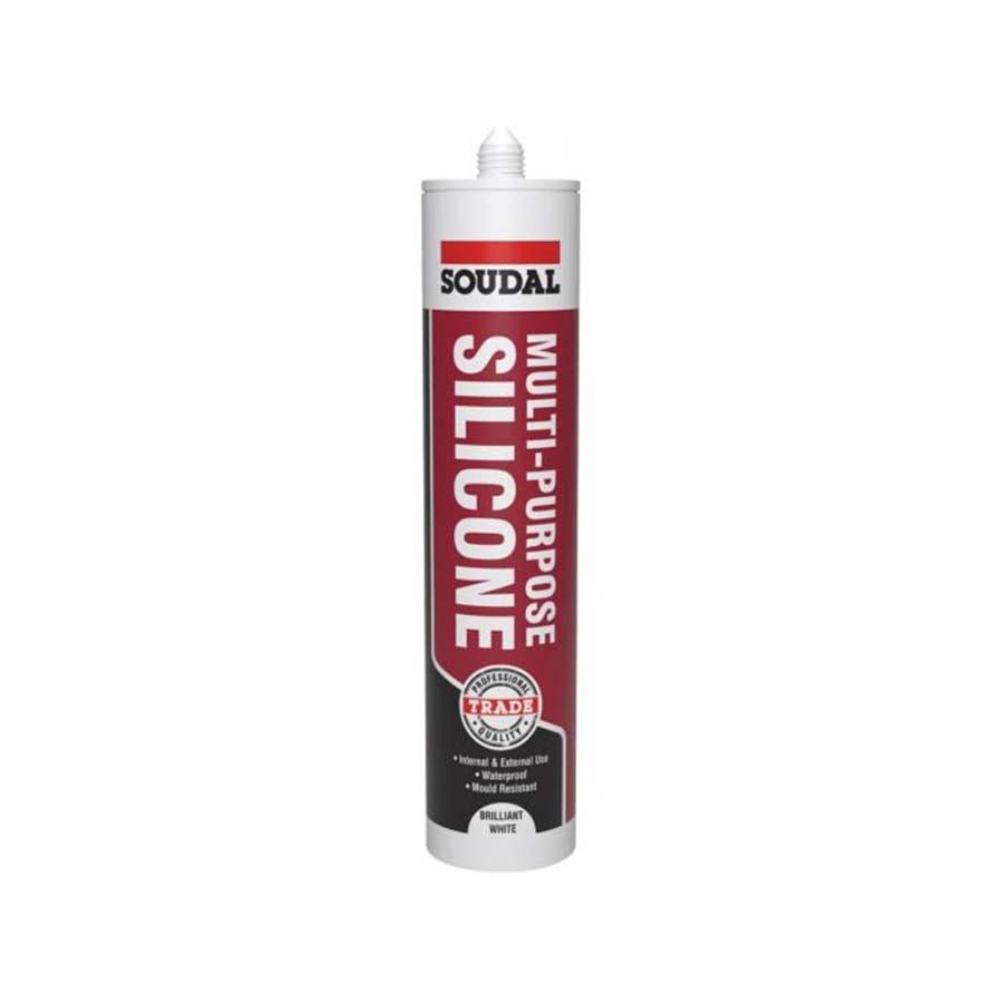 Picture of Soudal Trade Multi Purpose Silicone 270ml Clear