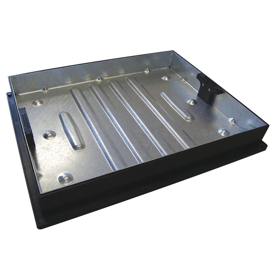 Picture of Clark Drain Galvansied Recessed Cover & PP Frame 10T 600x450x80mm CD790R/80