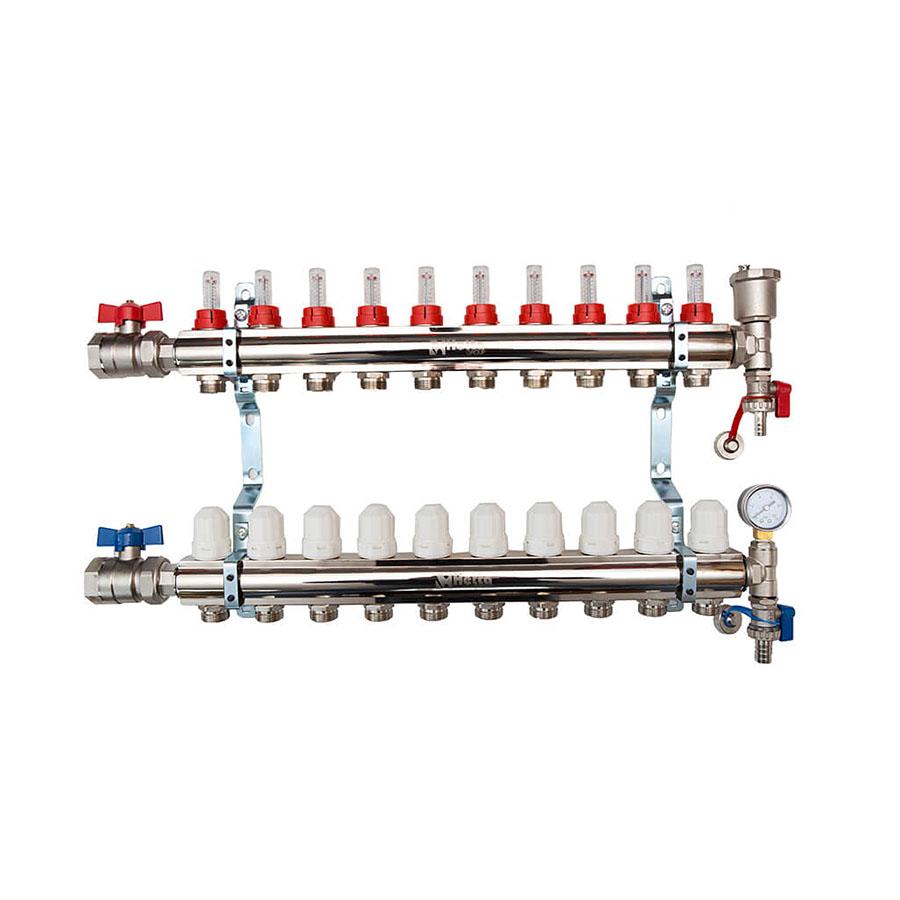 Hetta 10 Port Underfloor Heating Manifold