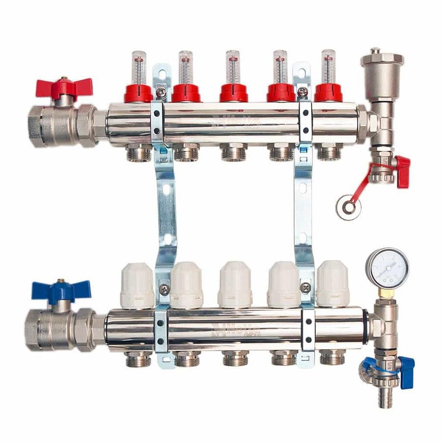 Picture of Hetta 5 Port Underfloor Heating Manifold