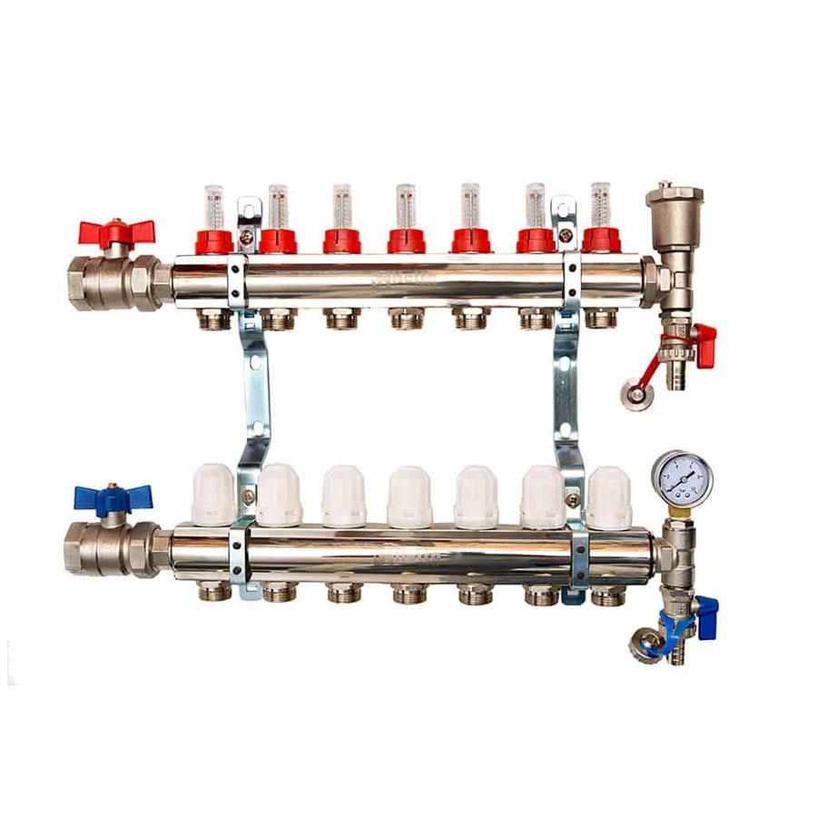 Picture of Hetta 7 Port Underfloor Heating Manifold