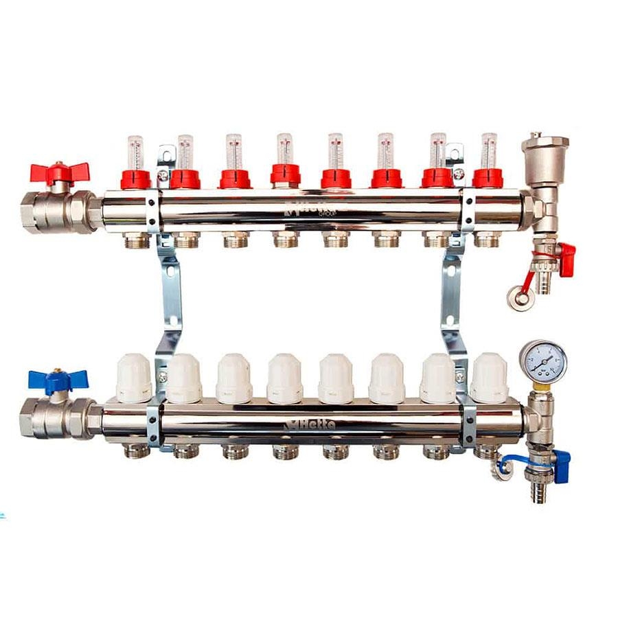 Picture of Hetta 8 Port Underfloor Heating Manifold