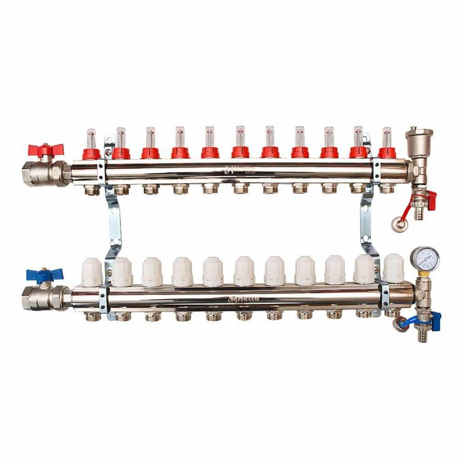 Picture of Hetta 11 Port Underfloor Heating Manifold