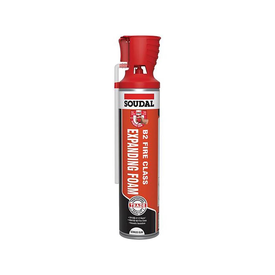 Picture of Soudal Trade B2 Fire & Acoustic Expanding Foam Genius Gun 600ml