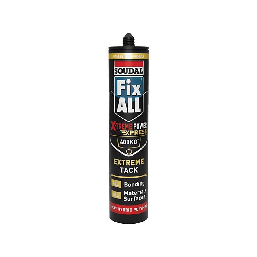 Picture of Soudal Fix All X-Treme Power Express Hybrid Polymer Adhesive 280ml White