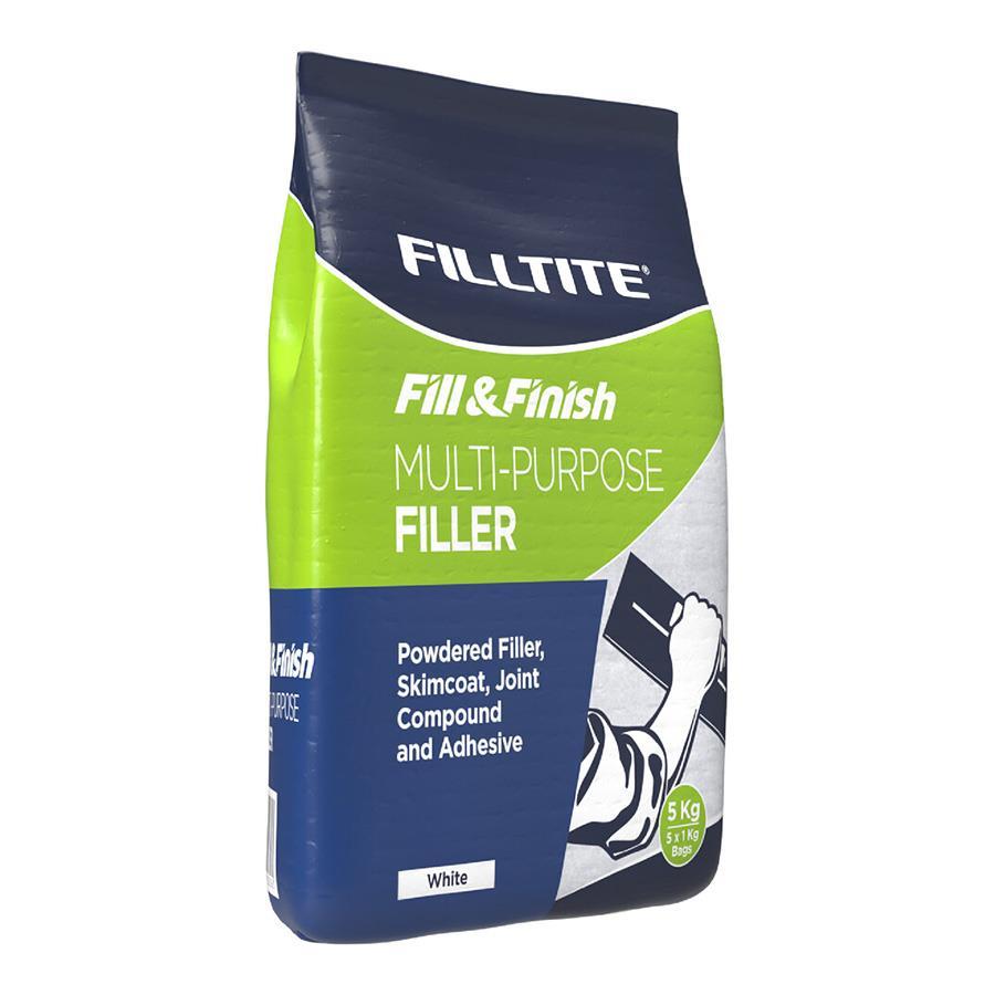 Picture of Filltite Fill & Finish Multi Purpose Filler White 5kg Bag