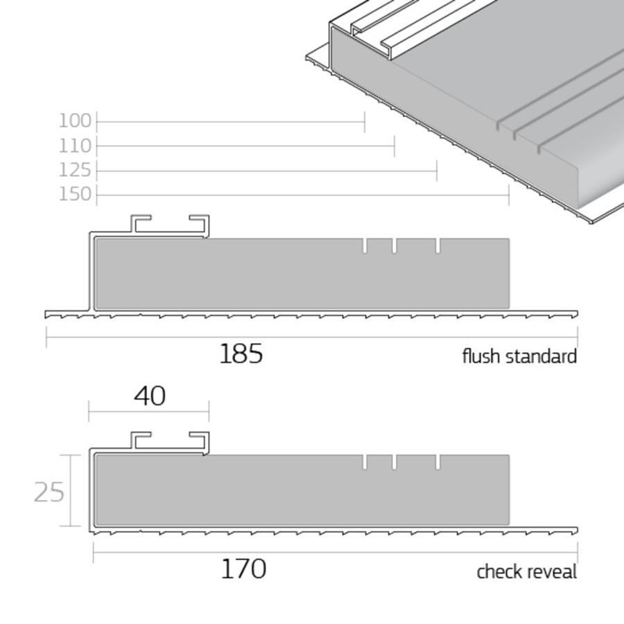 Picture of Dacatie Multi Cavity Closer 100-150mm 2.4m