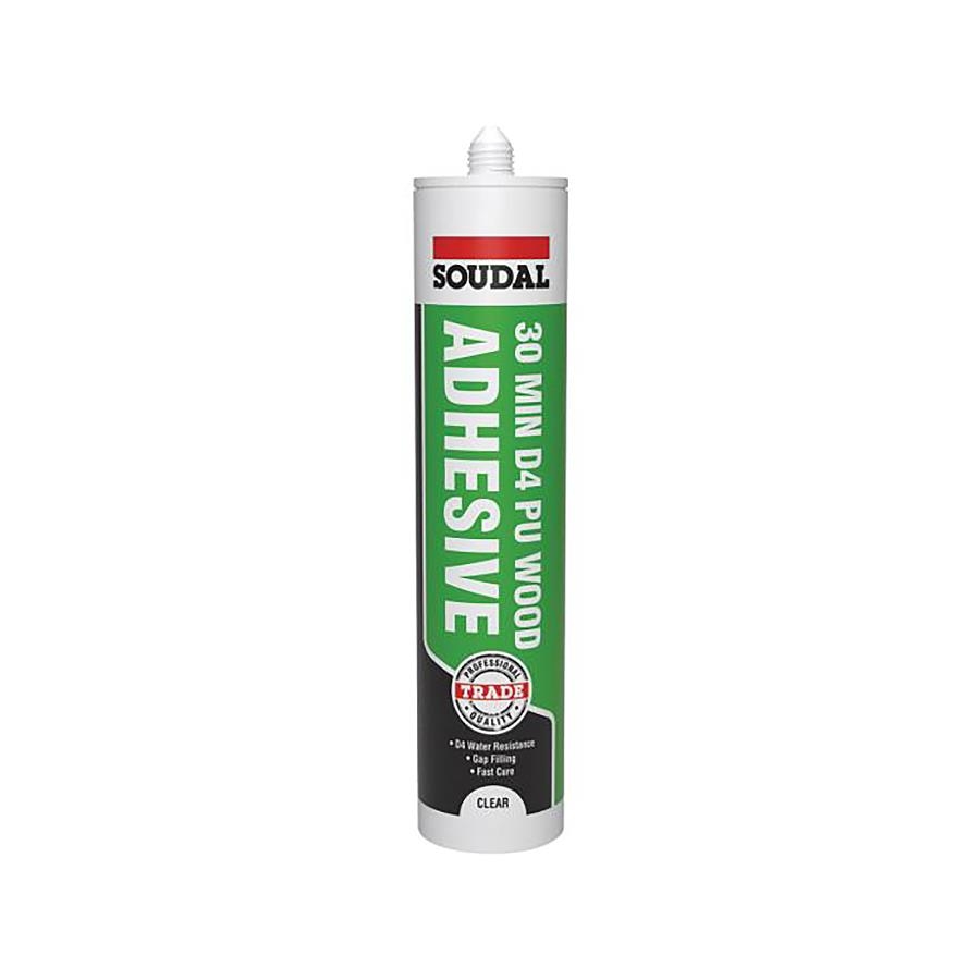 Picture of Soudal Trade Gel PU Wood Adhesive 30 Minute 290ml