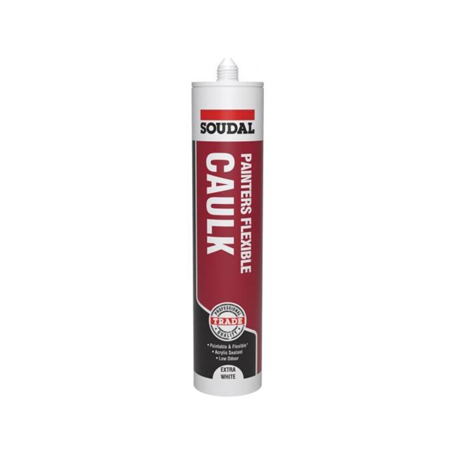 Picture of Soudal Trade Flexible Painters Caulk 290ml Extra White