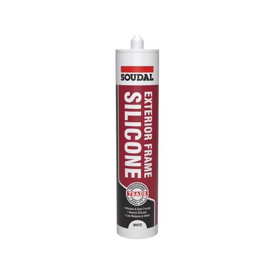 Picture of Soudal Trade Exterior Frame Sillicone 270ml White