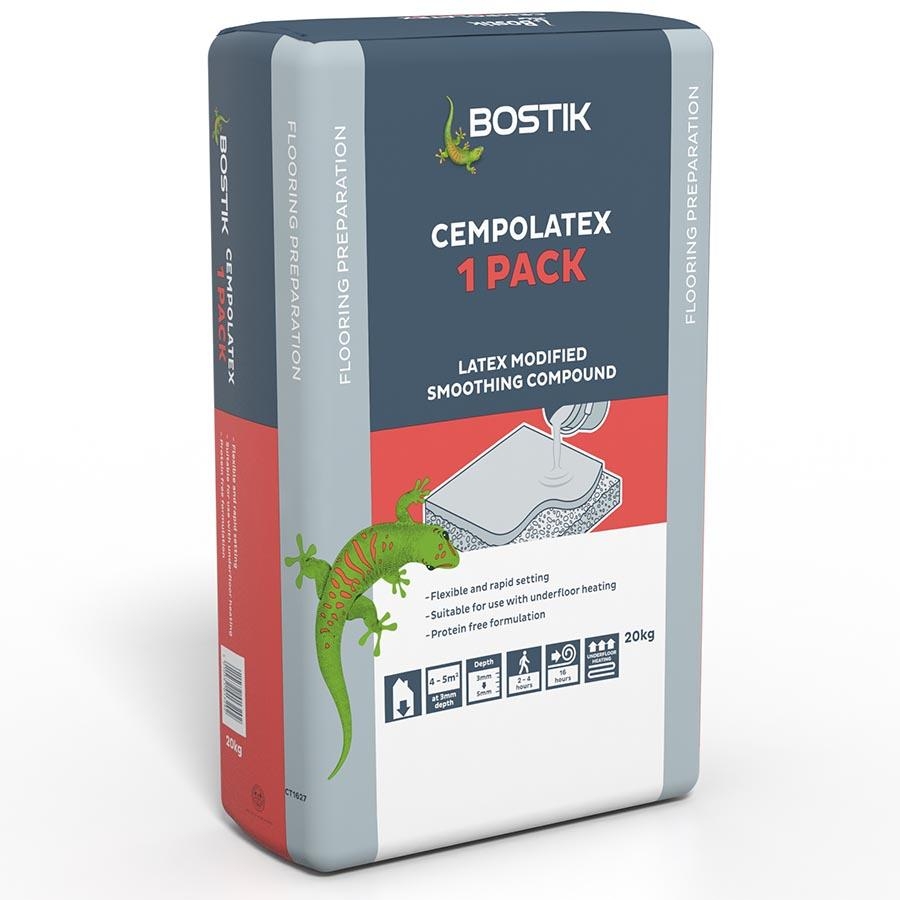 Picture of Bostik Cempolatex 1 Pack Latex Sub-floor Levelling Compound 20kg