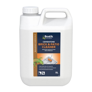 Show details for Bostik Cementone Brick & Patio Cleaner 5L Picture of Bostik Cementone Brick & Patio Cleaner 5L