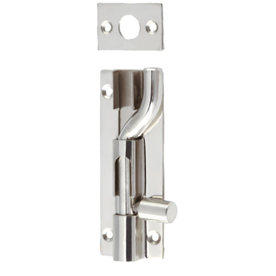 Picture of Sichern Barrel Bolt Necked Polished Chrome Plated 76mm