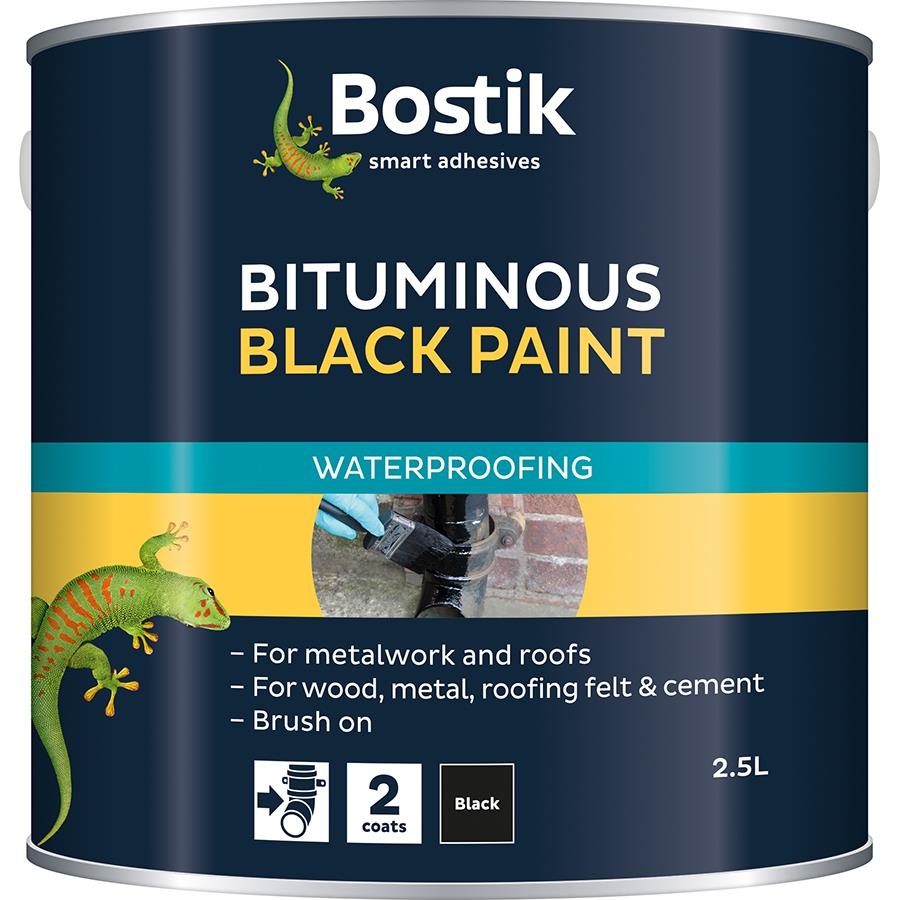 Picture of Bostik Bituminous Black Paint 2.5L