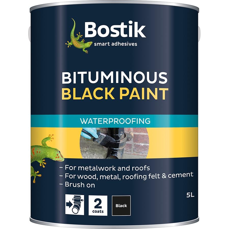 Picture of Bostik Bituminous Black Paint 5L