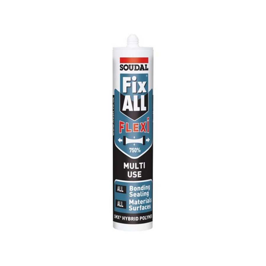 Picture of Soudal Fix All Flexi Multi Use Sealant & Adhesive 290ml Black