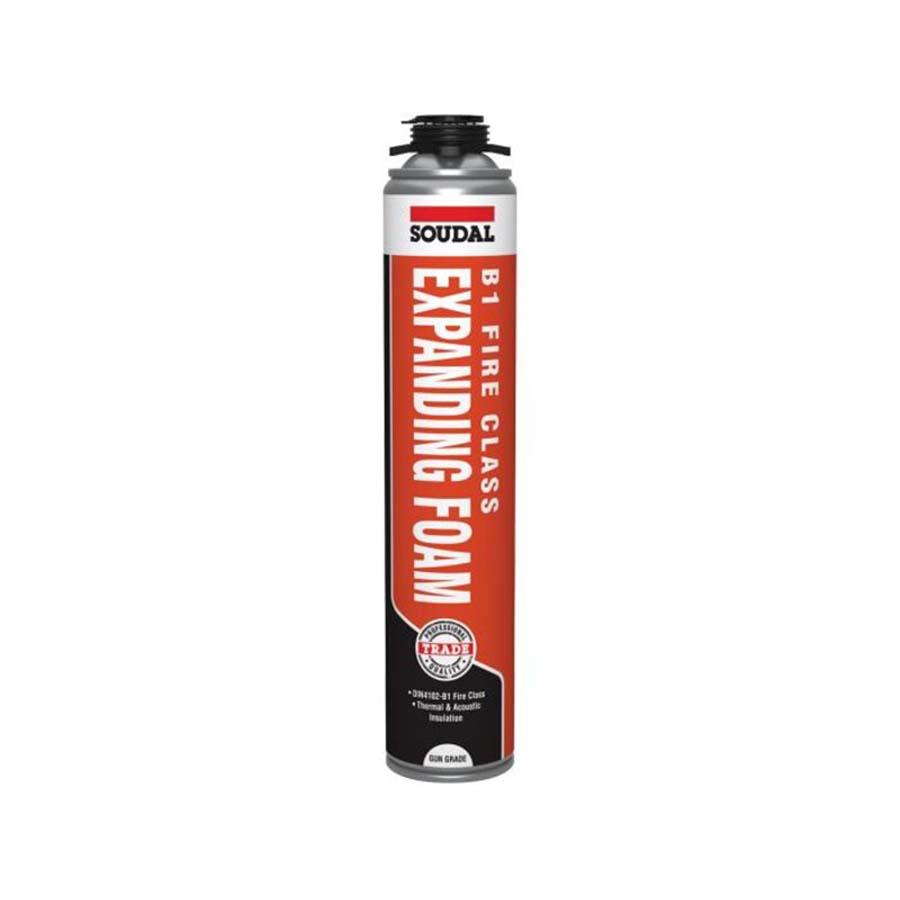 Picture of Soudal Trade B1 Fire & Acoustic Expanding Foam Gun Grade 750ml