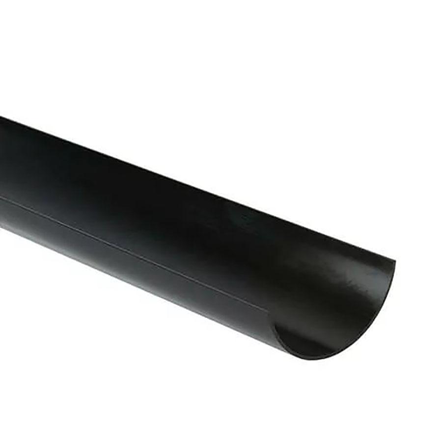 Picture of Brett Martin 112mm Roundstyle Gutter 4m Black BR042B