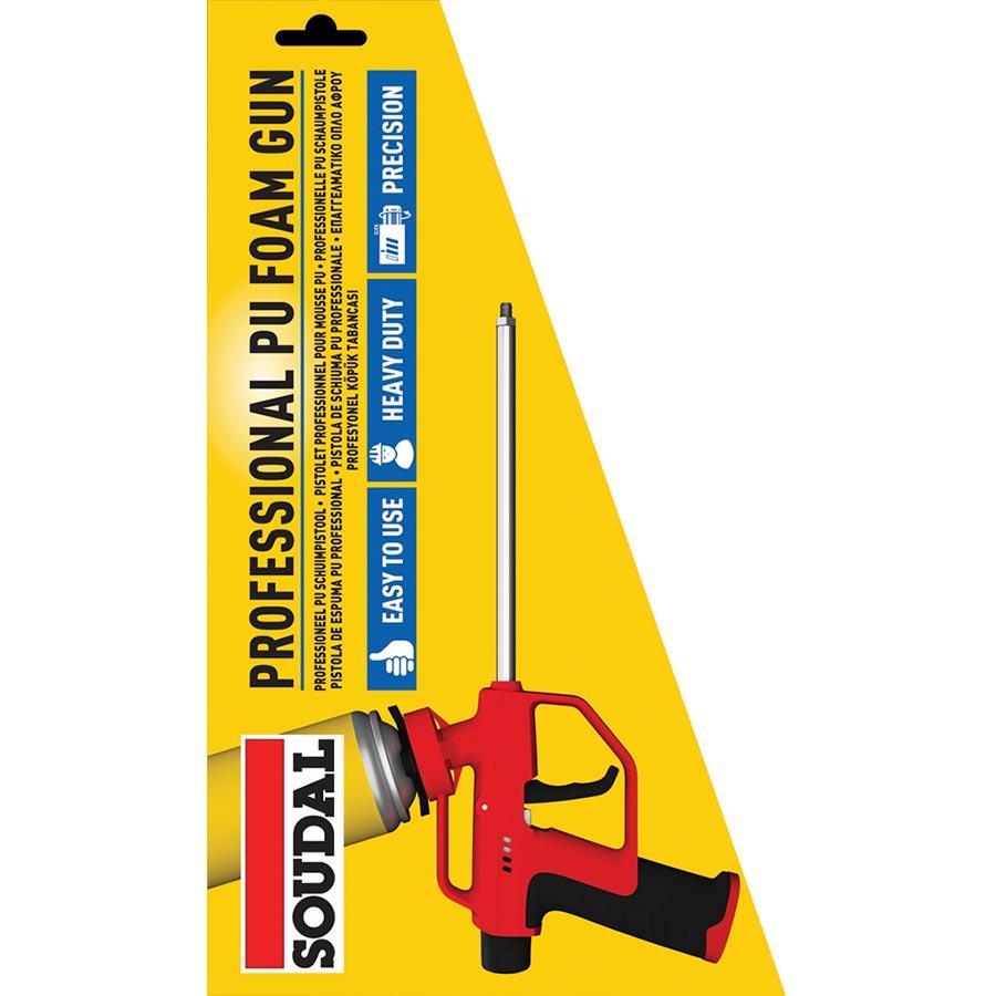 Picture of Soudal Standard PU Foam Gun Red