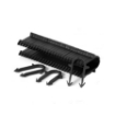 Picture of Black Barbed Tacker Clips 60mm Taped Box 300 16011