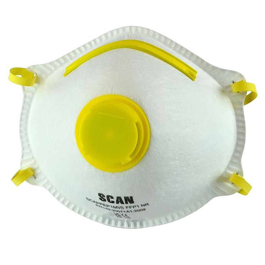 Picture of Scan Premier Valved Disposable Mask FFP1 Pack 3