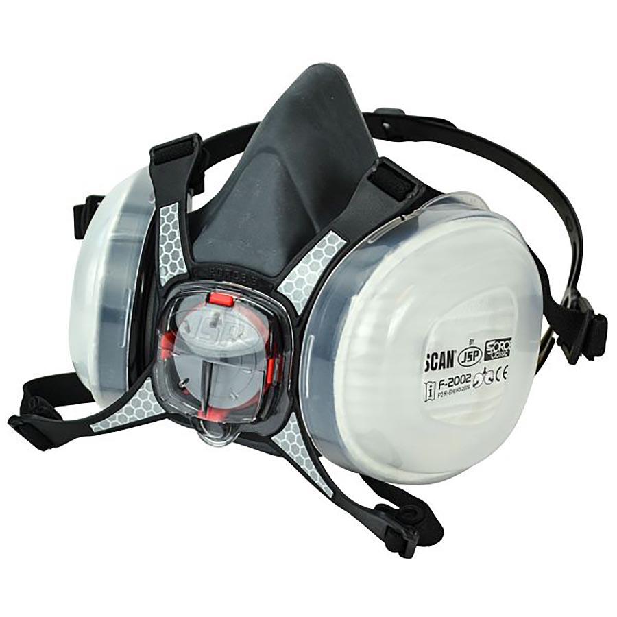 Picture of Scan Twin Half Mask Respirator + P2 Refills