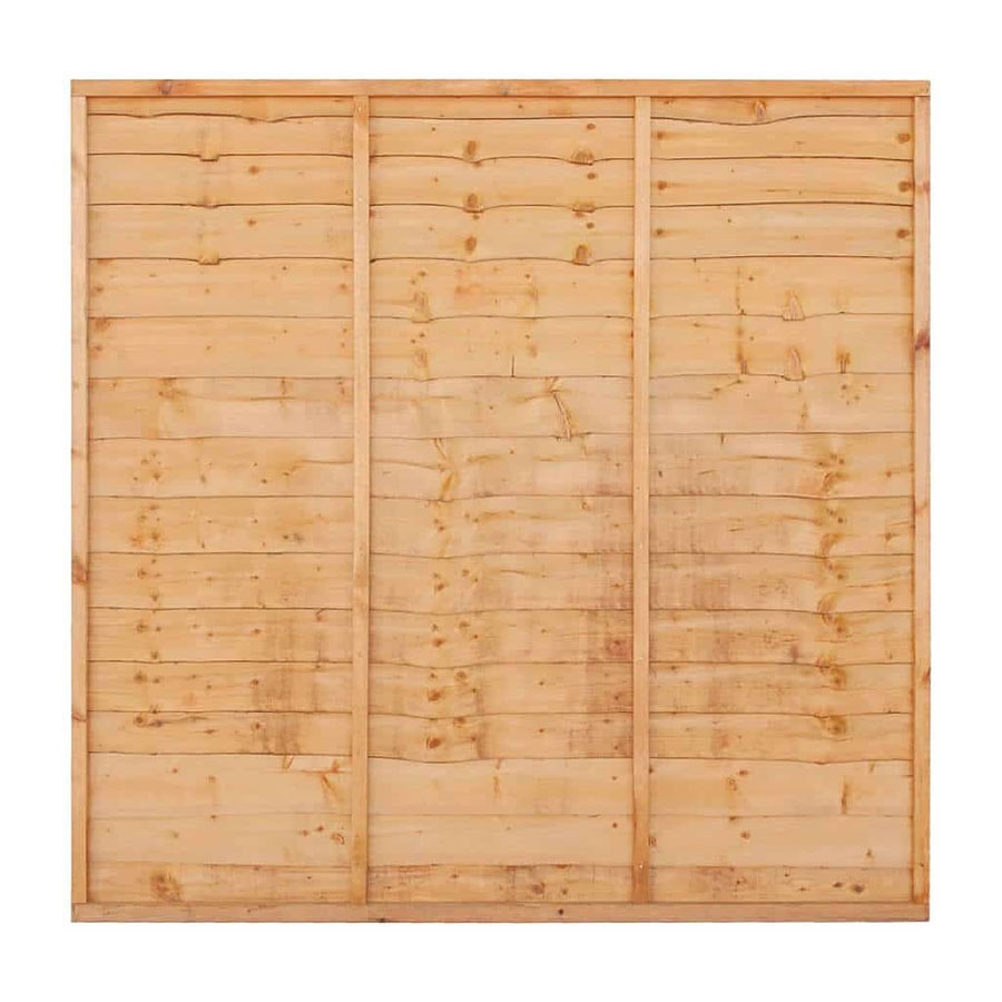 Picture of Grange Superior Lap Fence Panel Golden Brown 0.9m