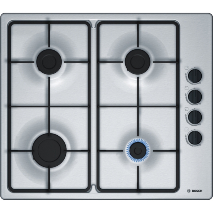 Bosch Series 2 Gas Hob 60cm Stainless steel PBP6B5B60