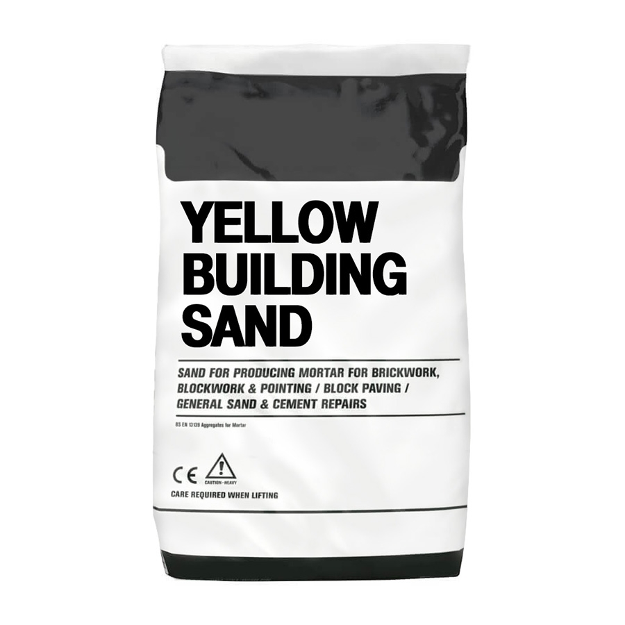 Picture of Yellow Building Sand Handy Bag