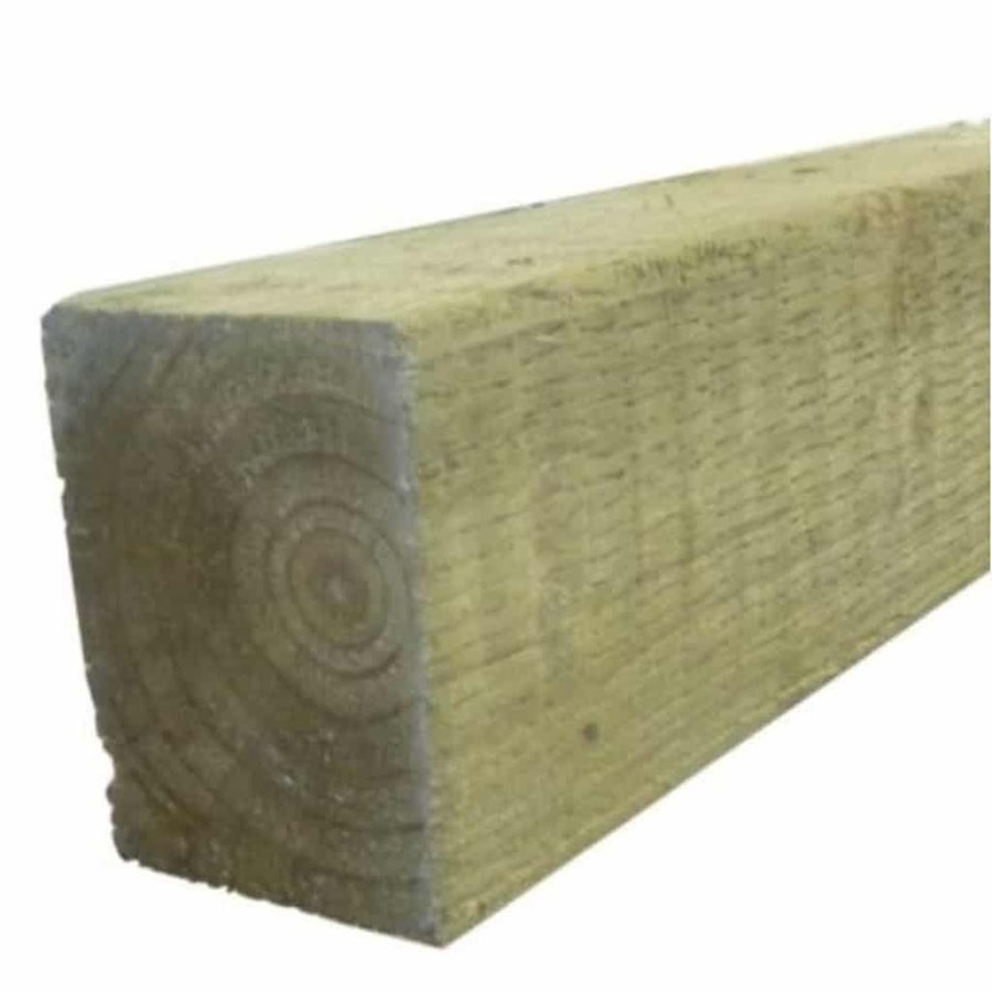 Picture of Treated Fence Post Green 8ft / 2.4mtr 100x100mm