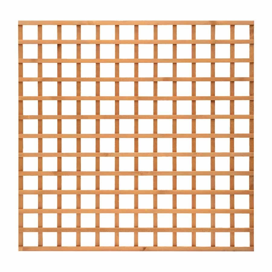 Picture of Grange Heavy Duty Square Trellis Golden Brown 6ftx6ft
