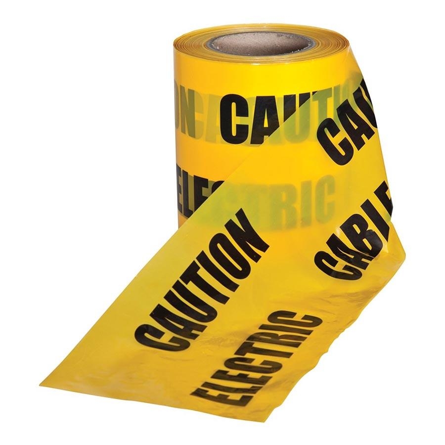Picture of Prosolve Underground Warning Tape - Electric Cable (Yellow) 150mmx365m