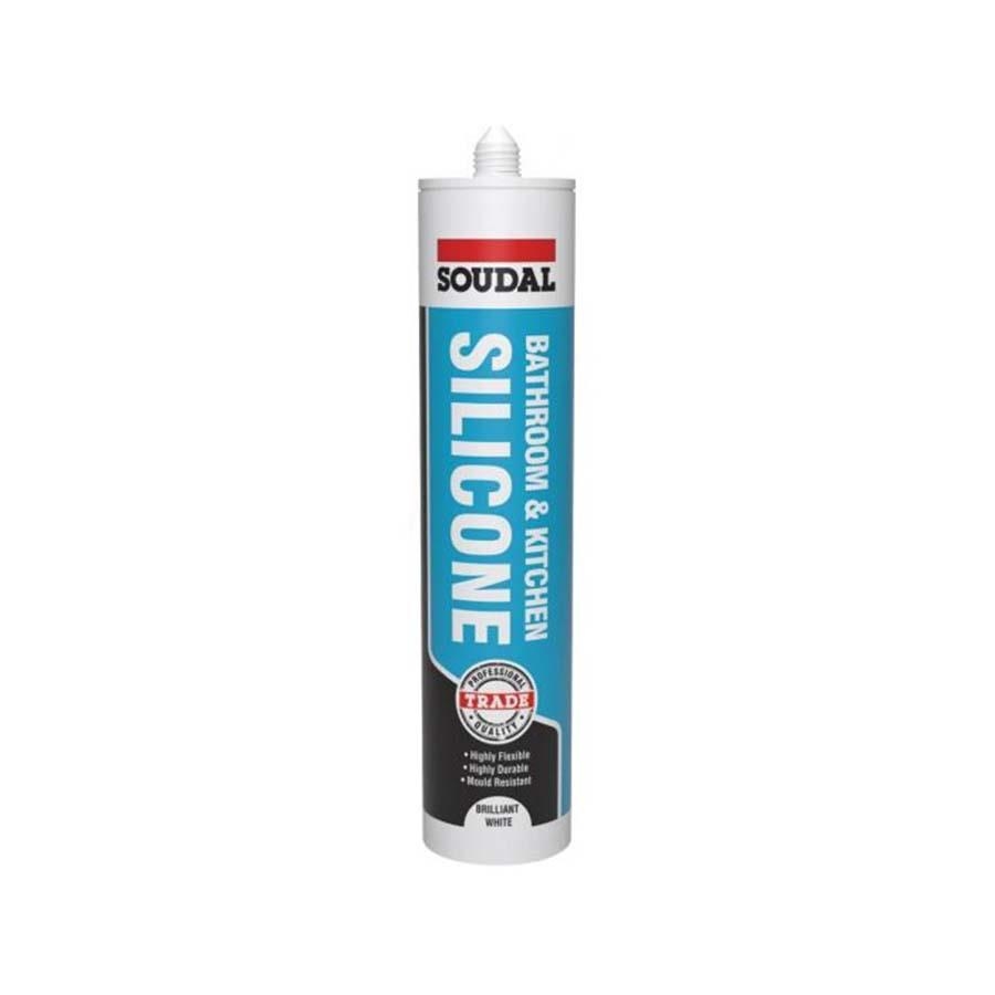 Picture of Soudal Trade Bathroom & Kitchen Silicone 290ml White
