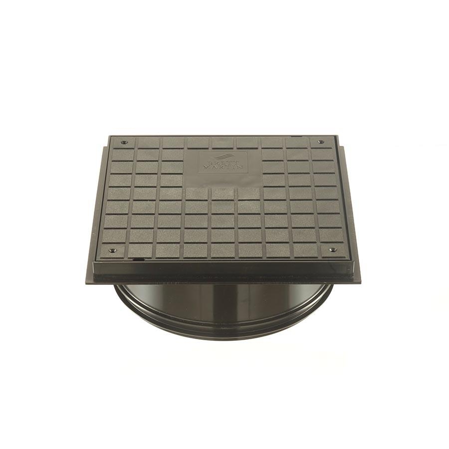 Picture of Brett Martin 110mm Drain 315mm Dia Shallow Access Chamber Frame & Driveway Lid B3154