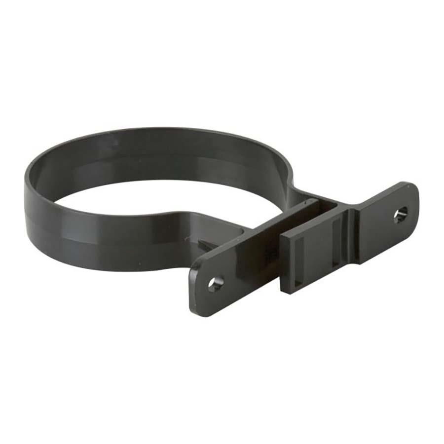 Picture of Brett Martin Soil Double Fixing Pipe Bracket 110mm Black BS407B