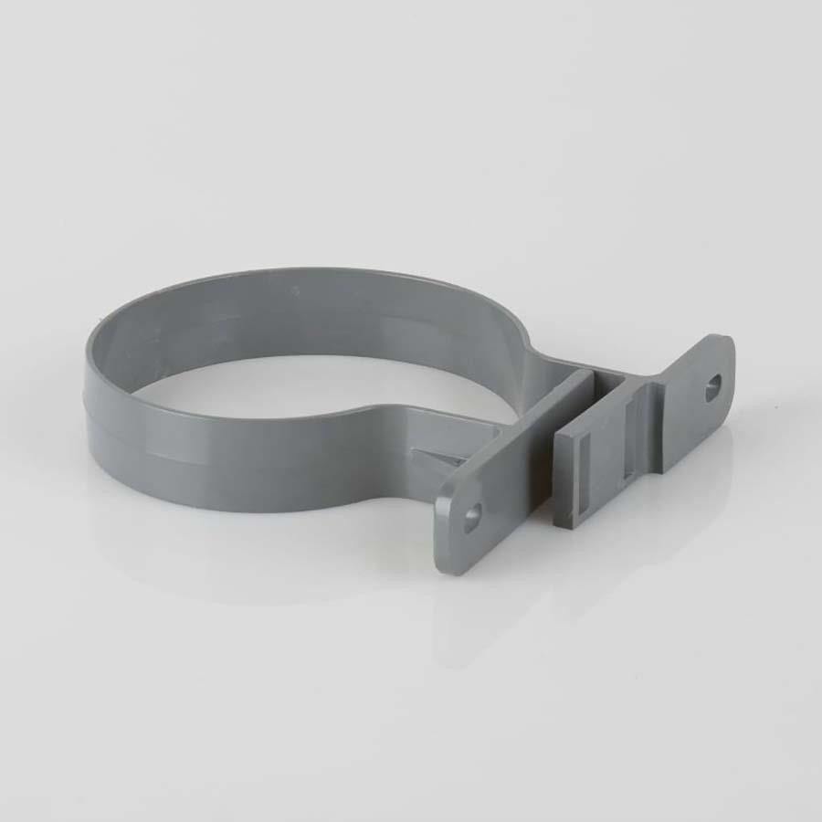 Picture of Brett Martin Soil Double Fixing Pipe Bracket 110mm Grey BS407G