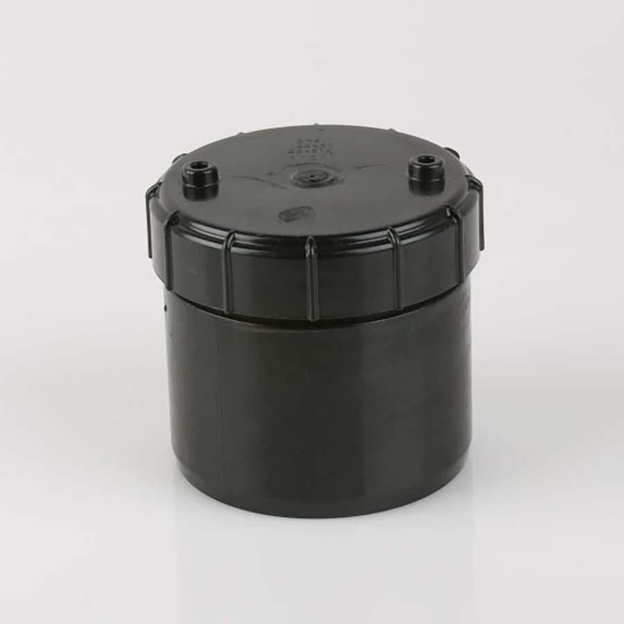 Picture of Brett Martin Soil Access Plug 110mm Black BS431B