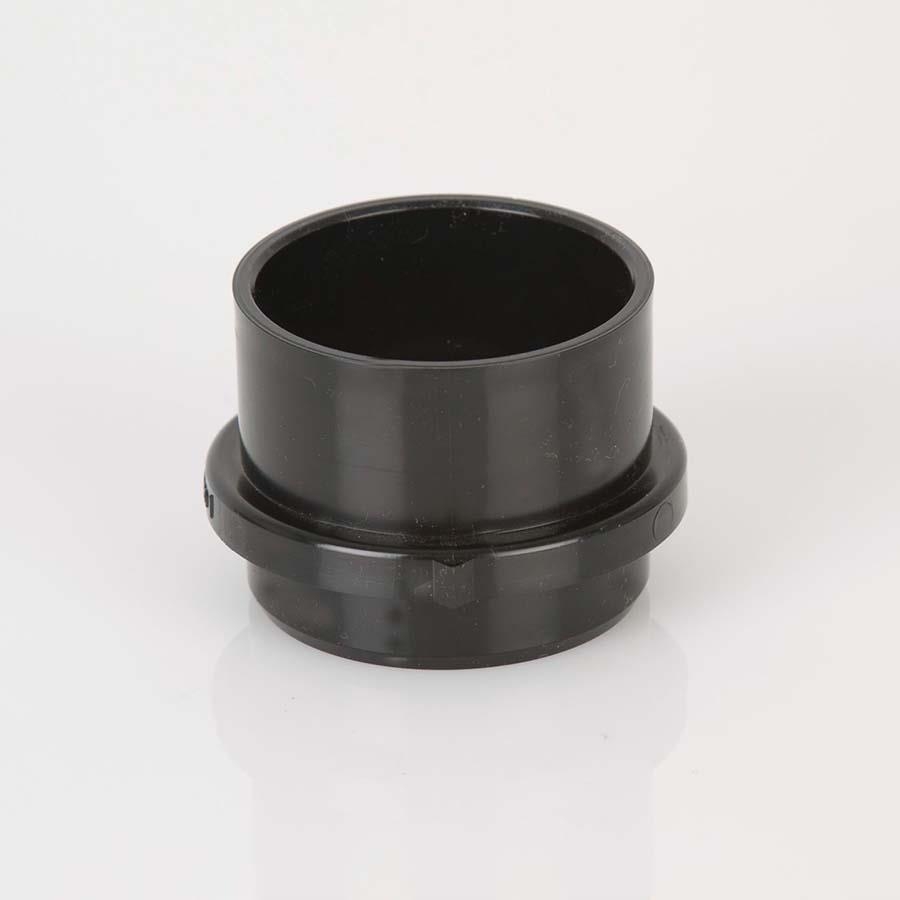 Picture of Brett Martin Solvent Waste Angled Solvent Adaptor 50mm Black BW9B