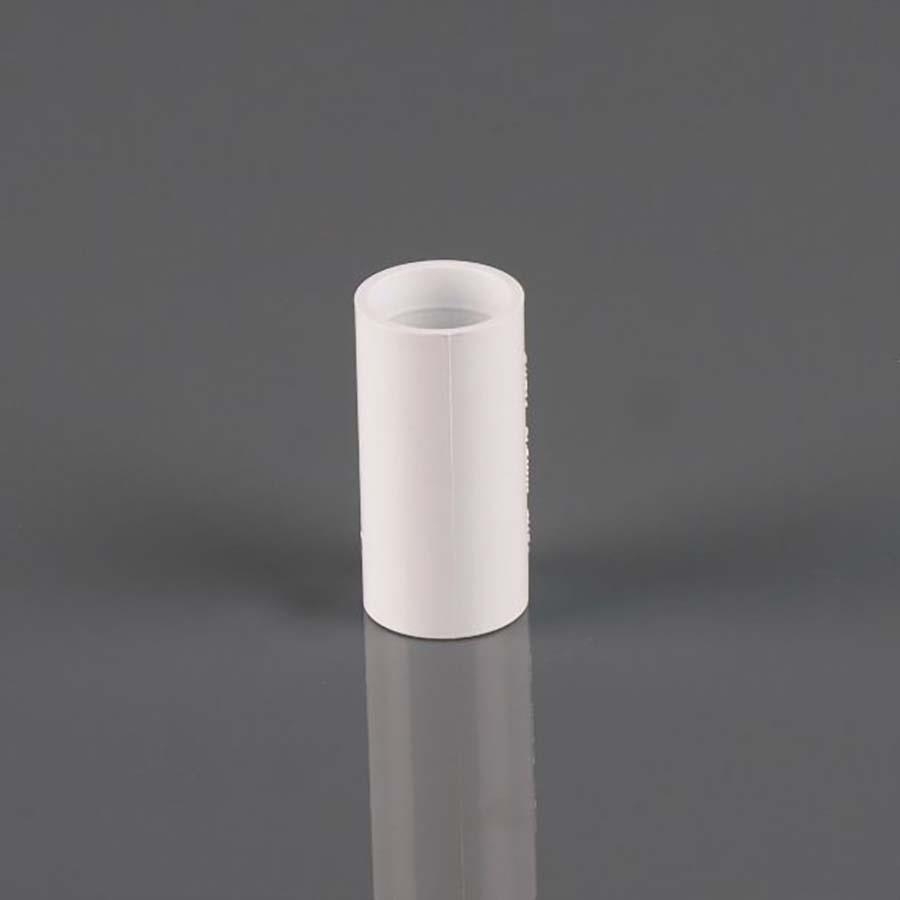 Picture of Brett Martin Overflow Straight Connector 21.5mm White Polar W120WP