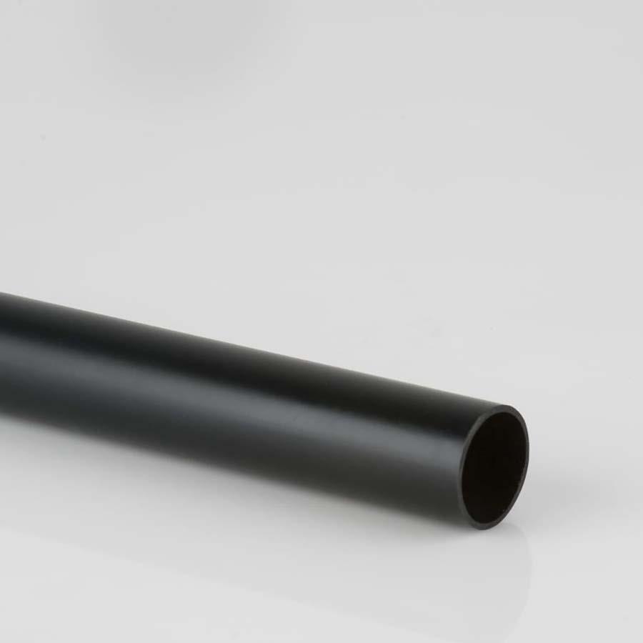 Picture of Brett Martin Solvent Waste Plain Ended Pipe 40mm 3m Black W2010B