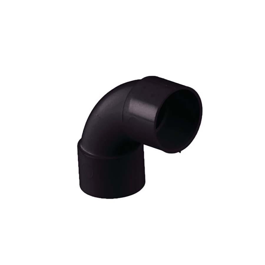 Picture of Brett Martin Solvent Waste Swept Bend 32mm 92.5 degree Black W1140B