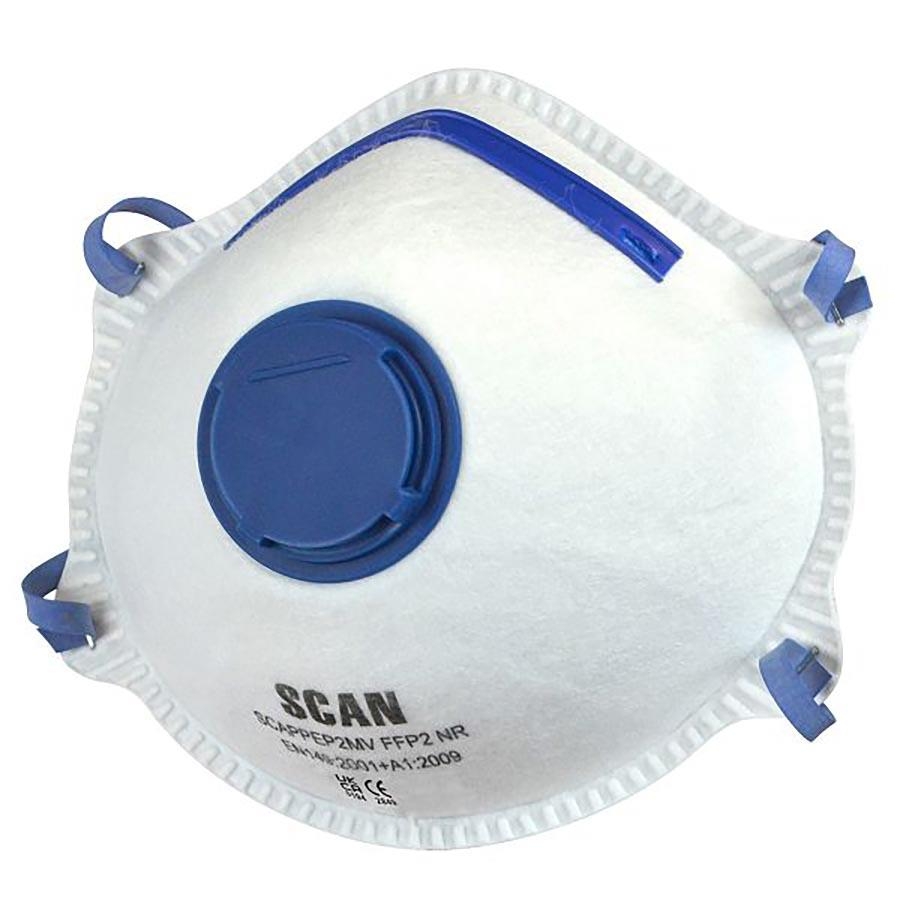 Picture of Scan Premier Valved Disposable Mask FFP2 Pack 10
