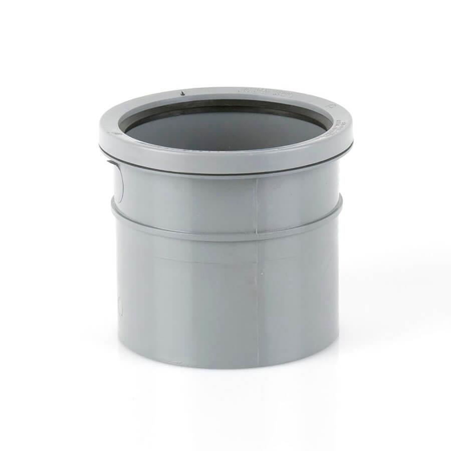 Picture of Brett Martin Soil Single Socket Connector 110mm Grey BS432G