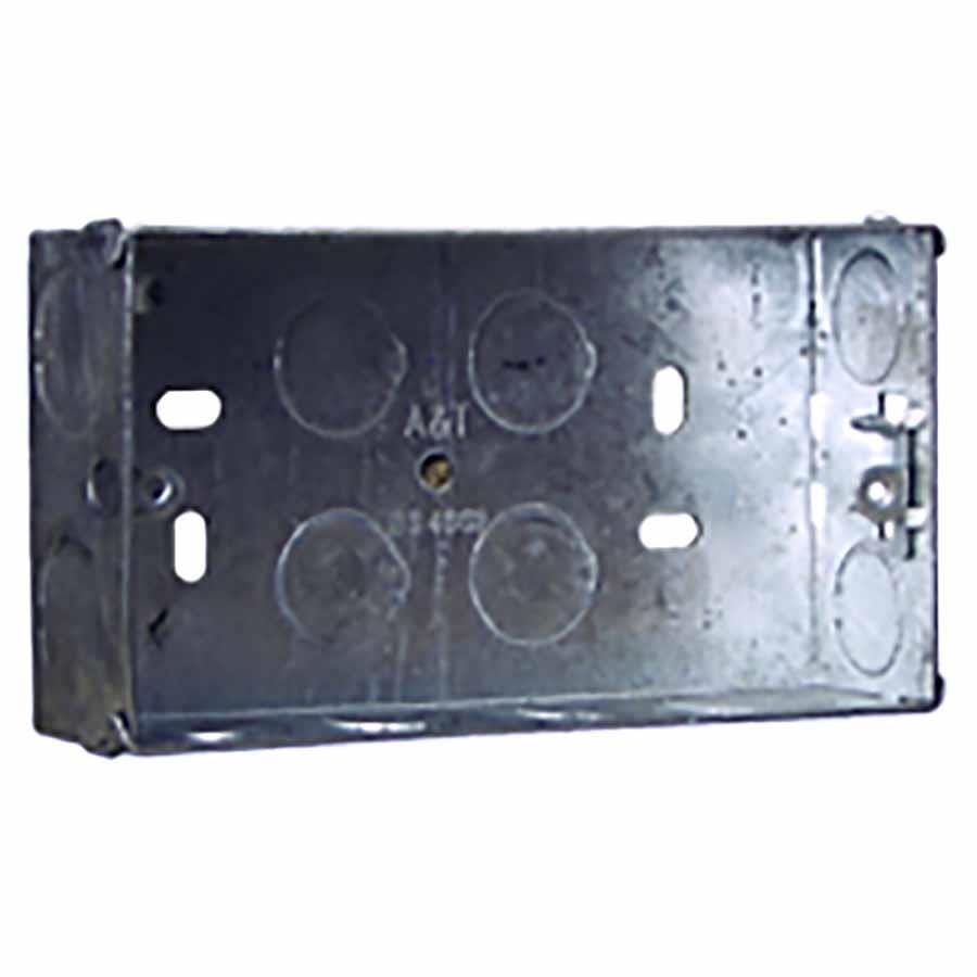 Picture of Sparkpak Metal Box 2 Gang 35mm
