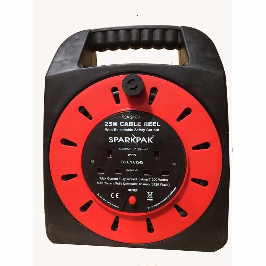Picture of Sparkpak Cassette Reel 2 Gang 25m
