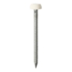 Picture of Timco Polymer Headed Stainless Steel Pins White 30mm Box 250