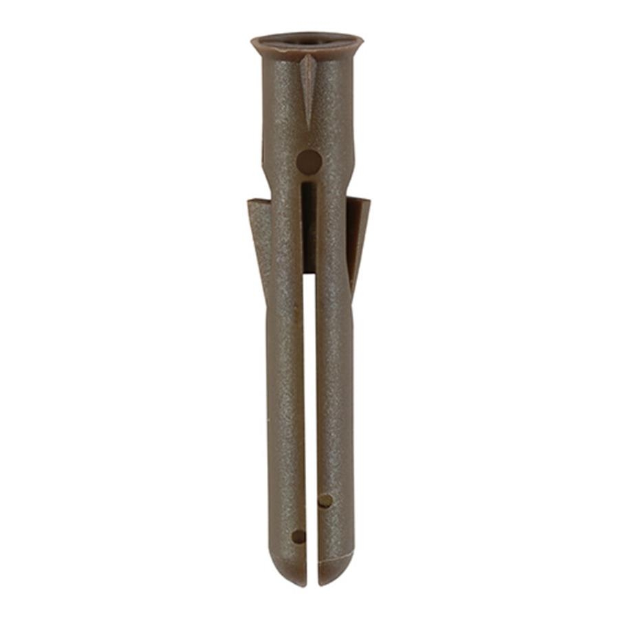 Picture of Timco Premium Plastic Plugs Brown 7mm Tub 600