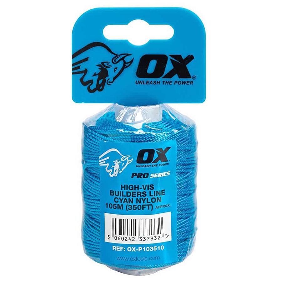 Picture of OX Pro Cyan Nylon Brick Line 105m 350ft