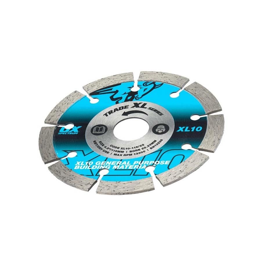 Picture of OX Spectrum Trade XL-10 Segmented Diamond Blade General Purpose 115/22.23mm