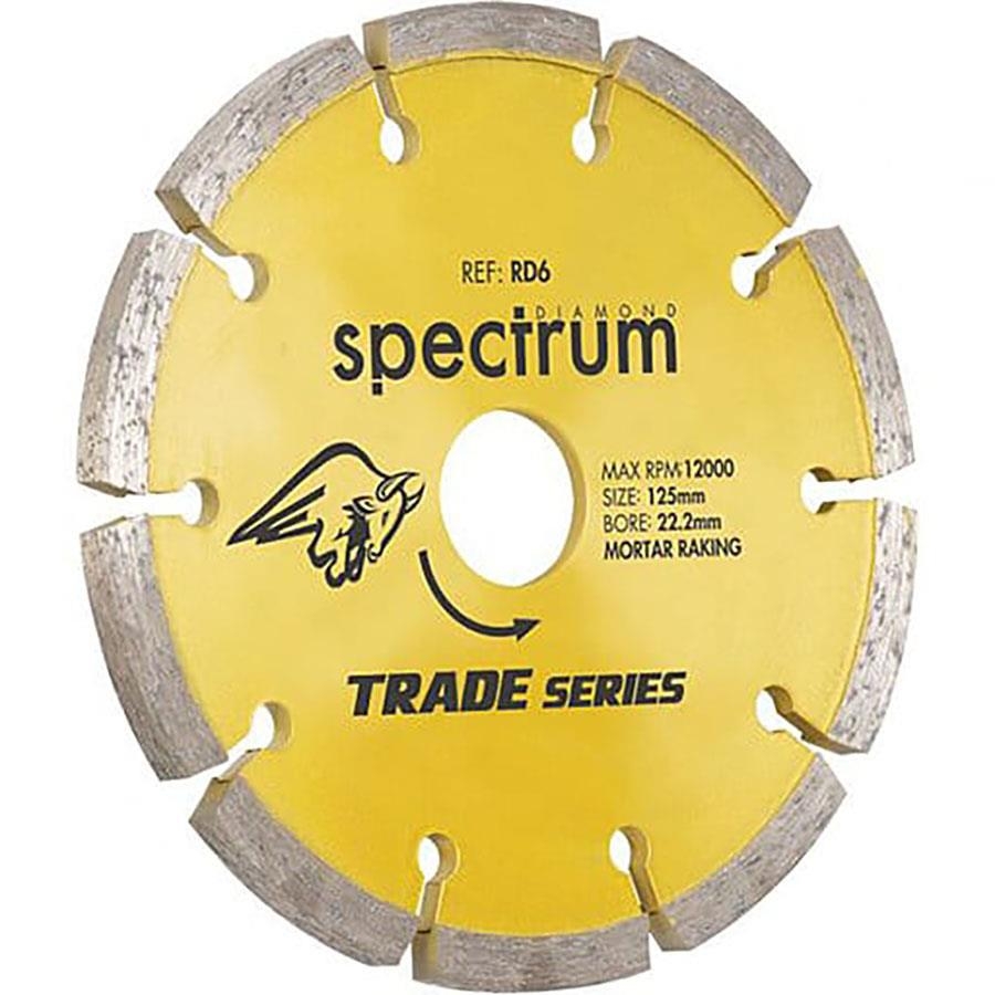 Picture of OX Spectrum Mortar Rake 115mm Diamond Blade
